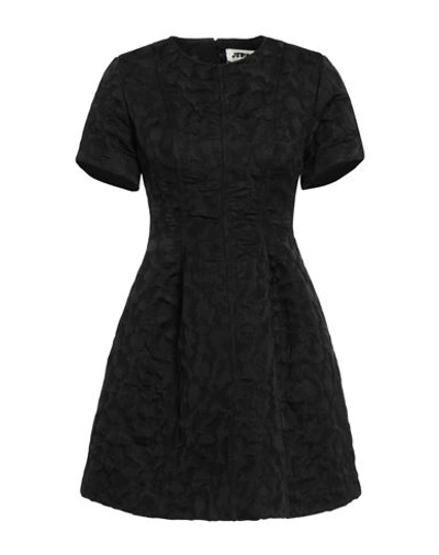 Maison Rabih Kayrouz Woman Mini Dress Black Size 2 Acrylic, Wool, Acetate, Polyester, Polyamide