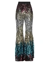 Amen Couture Woman Pants Burgundy Size 8 Polyamide, Pvc - Polyvinyl Chloride, Viscose, Cotton In Red