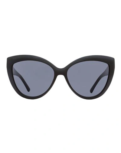 Jimmy Choo Butterfly Sinnie Sunglasses Woman Sunglasses Black Size 57 Acetate