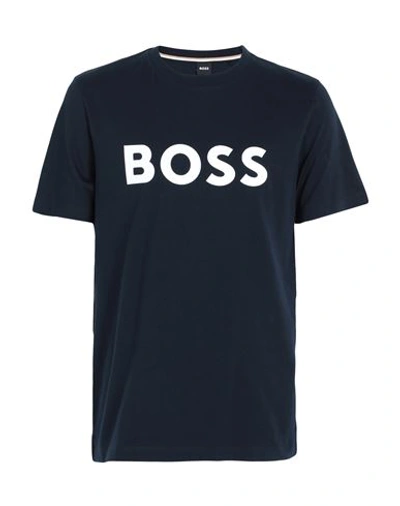 Hugo Boss Boss Man T-shirt Midnight Blue Size Xl Cotton