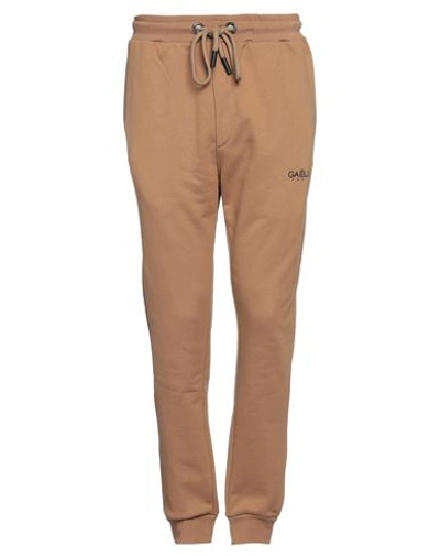 Gaelle Paris Gaëlle Paris Man Pants Camel Size Xl Cotton In Beige