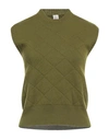 Eleventy Woman Sweater Military Green Size S Wool