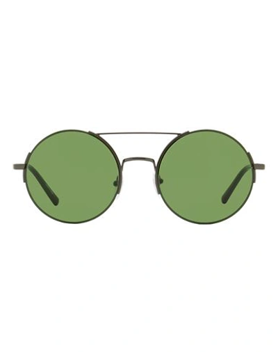 Mcm Round Rimless 160s Sunglasses Sunglasses Green Size 53 Metal, Acetate