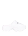 Adidas By Stella Mccartney Asmc Clog Woman Sandals White Size 9 Rubber In White