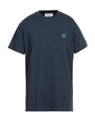 Ambush Man T-shirt Navy Blue Size S Cotton, Polyester