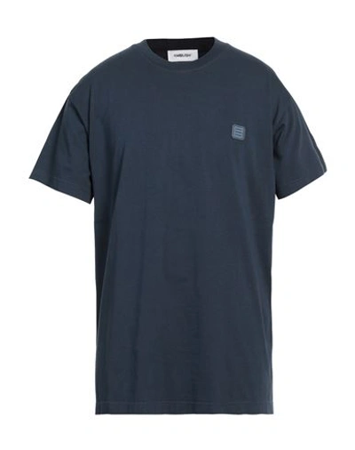 Ambush Man T-shirt Navy Size S Cotton, Polyester In Navy Blue