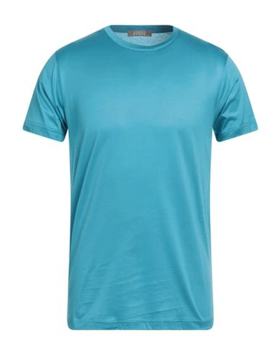 Andrea Fenzi T-shirts In Blue