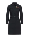 Department Five Department 5 Woman Mini Dress Midnight Blue Size 8 Polyester, Virgin Wool, Elastane In Blue