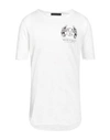 Massimo Sabbadin Man T-shirt White Size Xxl Cotton In White