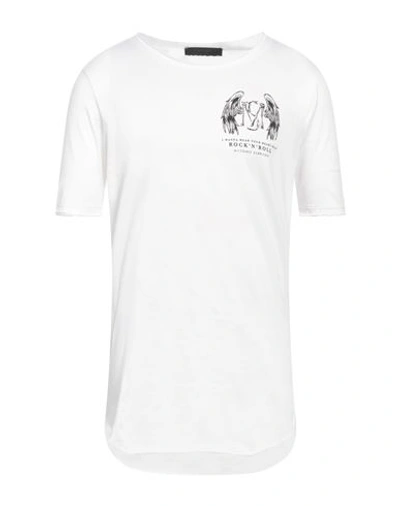 Massimo Sabbadin Man T-shirt White Size Xxl Cotton