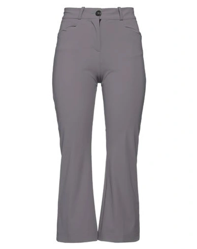 Rrd Woman Pants Light Brown Size 4 Polyamide, Elastane In Purple