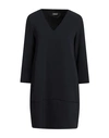 Dondup Woman Mini Dress Midnight Blue Size 4 Polyester, Elastane