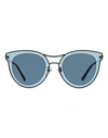 Mcm Flush Lens 139sa Sunglasses Sunglasses Black Size 65 Metal