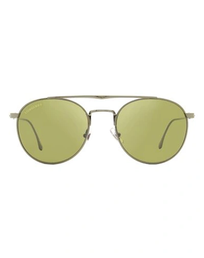 Longines Oval Lg0021 Sunglasses Man Sunglasses Multicolored Size 53 Metal In Fantasy
