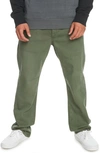 Quiksilver Men's Far Out Stretch 5 Pocket Straight Fit Jogger Pants In Thyme