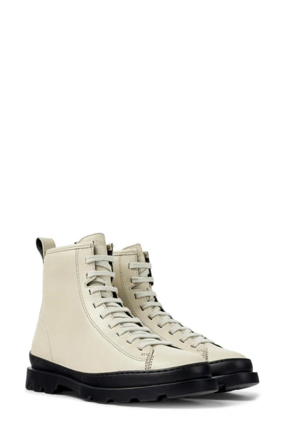 Camper Brutus Boots In Light/ Pastel Grey