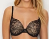 LE MYSTERE LACE PERFECTION T-SHIRT BRA IN BLACK