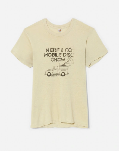Marketplace 70s Hanes Nerf & Co Mobile Disc Show Tee In White
