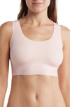 True & Co. True Body Scoop Neck Bralette In Chateau Rose