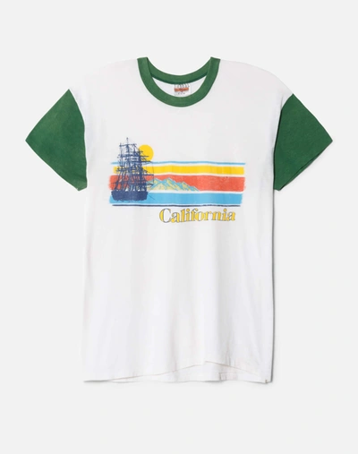 Marketplace Kids' 80s Hanes California Two Tone Tee In Green