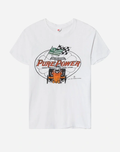 Marketplace 80s Hanes Pure Power Tee In White