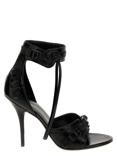 Balenciaga Cagole Sandals Black