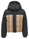 Burberry Lydden Reversible Puffer Jacket In Multicolor
