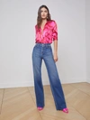 L AGENCE SCOTTIE WIDE-LEG JEAN