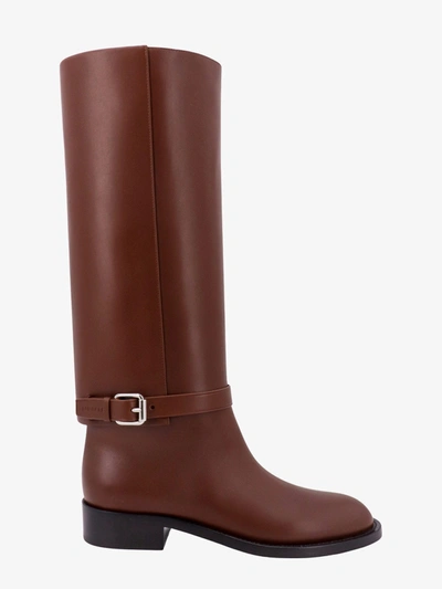 Burberry Woman Boots Woman Brown Boots