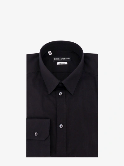 Dolce & Gabbana Man Gold Man Black Shirts