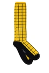 Marni Check-pattern Ankle-length Socks In Multicolor