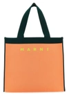 MARNI MARNI MAN TWO-TONE JACQUARD SHOPPING BAG