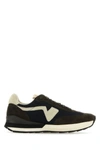 VISVIM VISVIM MAN MULTICOLOR FABRIC AND SUEDE DUNAND TRAINER SNEAKERS