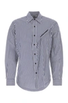 Y/project Y Project Embroidered Poplin Oversize Shirt In Multicolor