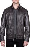 MISSANI LE COLLEZIONI MISSANI LE COLLEZIONI LEATHER JACKET