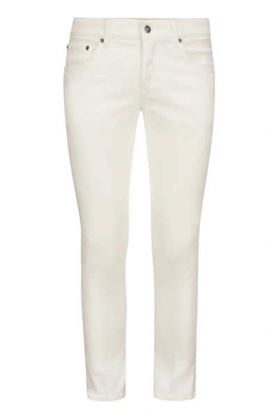 Dondup Mius - Five Pocket Trousers In White