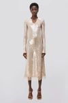 Jonathan Simkhai Natalina Dress In Ginger Root