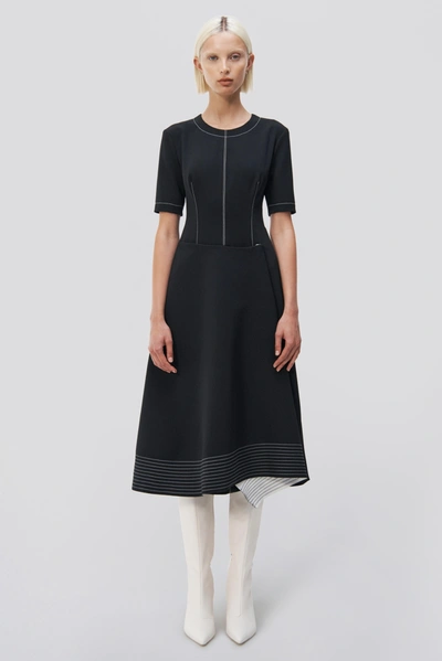 Simkhai Helen Dress In Black Multi