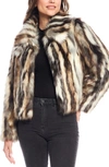 DONNA SALYERS FABULOUS-FURS DONNA SALYERS FABULOUS FURS DESERT DREAM FAUX FUR JACKET