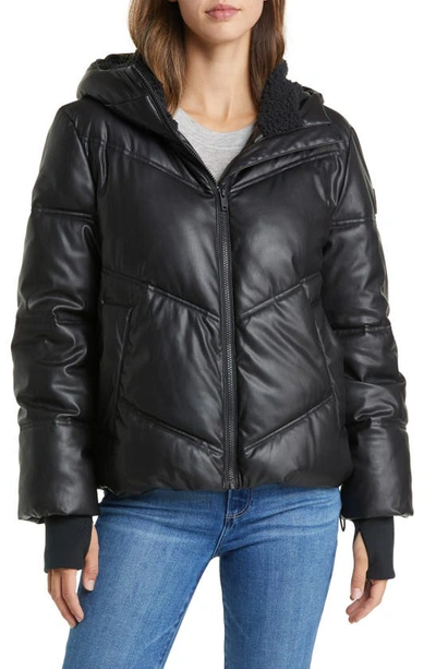 Ugg Ronney Cropped Puffer Jacket In Tar