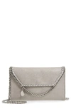 Stella Mccartney Falabella Mini Crossbody Bag In Light Greydnu