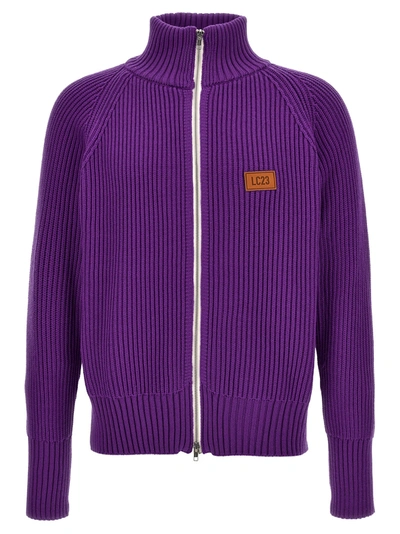 Lc23 English Sweater, Cardigans Purple
