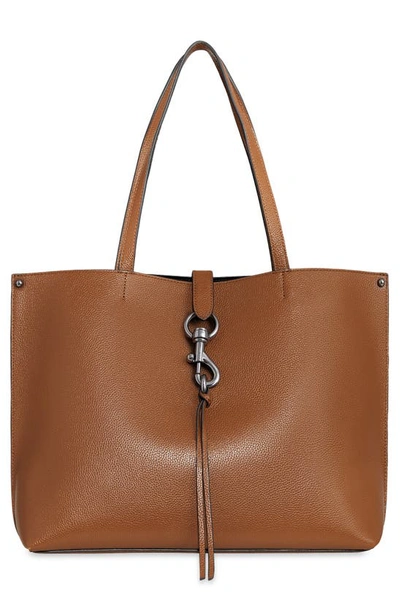 Rebecca Minkoff Megan Leather Tote In Rocher