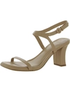 VINCE LUELLA WOMENS LEATHER ANKLE STRAP HEELS