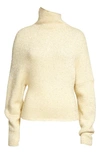 Proenza Schouler Sequin-embellished Turtleneck Sweater In Ecru