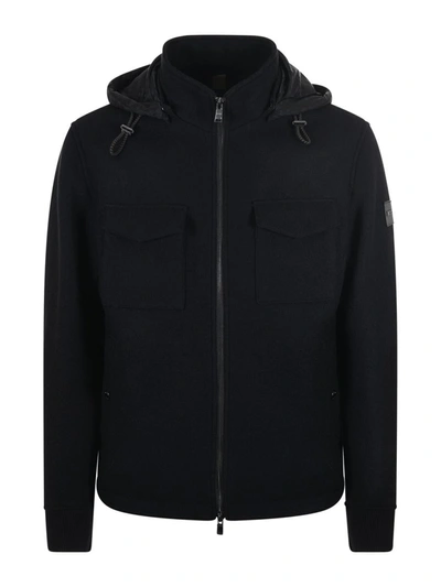 Hugo Boss Boss Jacket In Nero