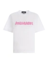 Dsquared2 Logo-print Cotton T-shirt In White