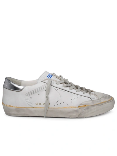 Golden Goose Sneaker Tal.argento In White
