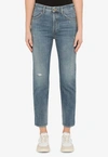 Washington Dc Regular Ranch Blue Jeans In Blue