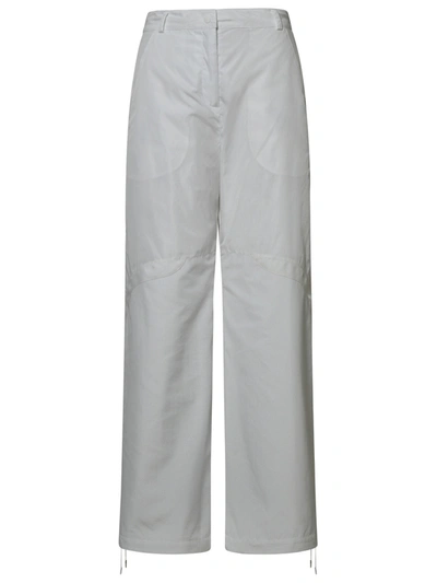 Moncler Woman Pantalone In White